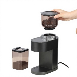 Machine <span class=keywords><strong>à</strong></span> <span class=keywords><strong>café</strong></span> transfrontalière très vendue, broyeur de grains de <span class=keywords><strong>café</strong></span> automatique compact pour la maison, machine <span class=keywords><strong>à</strong></span> moudre le <span class=keywords><strong>café</strong></span> italienne pour le bureau, en plastique - Product Image 5