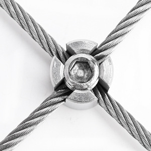 Stainless Steel Cross <b>Lock</b> Buckle 10mm Metric Wire Rope Clip For General Industry - Product Image 4