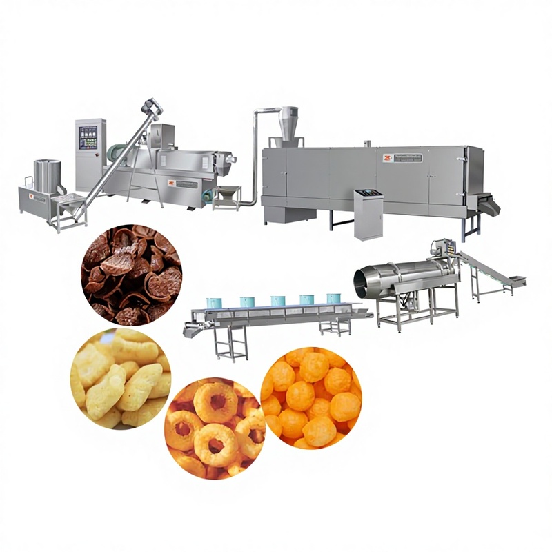 Flake Cereal Making Machines Breakfast Cereal