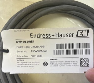 Câble ENDRESS+HAUSER CYK10-A051 58019488 utilisé - Product Image 4