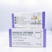 Fabricant de suture chirurgicale suturas sutures pdo PGA RPGA pgla Suture Nylon Suturas fils à coudre