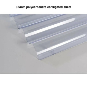 Panneaux ondulés laminés cellulaires en PC résistant aux UV Melic 0,5 mm, 810 mm, du fabricant du Jiangsu - Product Image 6