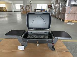 Barbecue portable d'extérieur, barbecue de camping, machine en acier inoxydable naturel, brûleur à gaz Bbg - Product Image 6