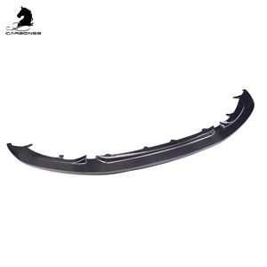 Becquet avant en fibre de carbone lèvre de pare-chocs avant Style <span class=keywords><strong>GTS</strong></span> pour BMW F80 F82 F83 F8X M3 M4 2014-2019 - Product Image 3