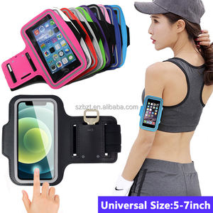 Brazaletes deportivos para correr para iPhone 15 14 13 12 11 Pro Max 14 Plus Samsung <span class=keywords><strong>S22</strong></span> S23 Ultra Zipper Arm Bag Case para <span class=keywords><strong>AirPods</strong></span> Pro - Product Image 2