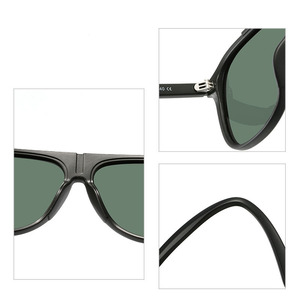 Occhiali da Sole Polarizzati TR90 Pilot 2026 Leggeri con Aste Flessibili UV400 Tartaruga TR3308 Moda Uomo Donna per Guida - Product Image 5