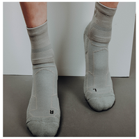 Chaussettes de sport d'élite de basket-ball à compression avec coussin de renfort épais personnalisé