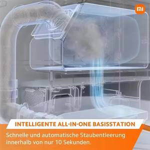 Original para <span class=keywords><strong>Xiaomi</strong></span> Robot <span class=keywords><strong>Vacuum</strong></span> X20 + Robot Aspirapolvere Lavapavimenti Stazione Smart All-in-One 6000Pa Navigazione Laser 3D - Product Image 6