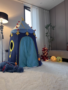 Casa <span class=keywords><strong>de</strong></span> juguete suave para interiores para niños <span class=keywords><strong>Castillo</strong></span> <span class=keywords><strong>de</strong></span> <span class=keywords><strong>princesa</strong></span> <span class=keywords><strong>de</strong></span> <span class=keywords><strong>tela</strong></span> para niños y bebés Juego y casa <span class=keywords><strong>de</strong></span> yurta - Product Image 5