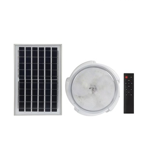 Plafonnier <span class=keywords><strong>LED</strong></span> Solaire Extérieur/Intérieur Télécommandé 50W-200W IP44/IP65/IP67 Construction Aluminium+PC Garantie 3 Ans Dimmable pour la Maison - Product Image 1