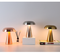 Lampe de chevet décorative en forme de champignon pour chambre à coucher