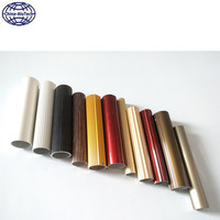 Perfiles de Extrusión de Aluminio Anodizado a Buen Precio, Perfil Circular de Aluminio para Letras de Canal, Tubo Redondo, Fabricante