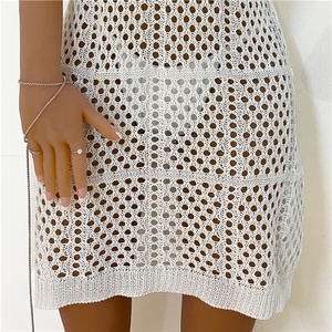 <strong>Beach</strong> Dress 2023 Bikini <strong>Cover</strong> <strong>up</strong> Crochet Knit <strong>Mesh</strong> <strong>Cover</strong> <strong>up</strong> Swimsuit <strong>Beach</strong> <strong>Cover</strong> <strong>up</strong> Dress Women Hollow Out Knitted <strong>Cover</strong> <strong>up</strong> - Product Image 6