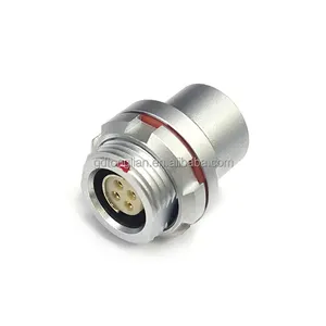 FISCHERS CONNECTOR DBPE 103 A053-139 Circular Connector Core 103 Series Panel Mount Receptacle 4Contacts Solder Socket