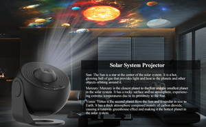 Nouvelle Lampe de <span class=keywords><strong>Projecteur</strong></span> Intelligente Améliorée, <span class=keywords><strong>Projecteur</strong></span> de Diapositives 13 Films, Lampe de Nuit, <span class=keywords><strong>Projecteur</strong></span> d'Étoiles <span class=keywords><strong>Multicolore</strong></span> - Product Image 6