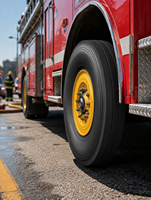 Pneu radial OTR E-2 tout acier 14.00R25 385/95R25 16.00R25 445/95R25 pour grue mobile, sauvetage incendie, plateau