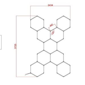 Super Bright LED IP65 Étanche En Aluminium Lavage De Voiture Et Beauté Lumière 220V Sans Poussière Auto Réparation <span class=keywords><strong>Garage</strong></span> Travail Station Lumière - Product Image 4