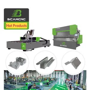 Tự động đồng tay hoạt động máy uốn CNC tấm Máy uốn giá máy cắt laser