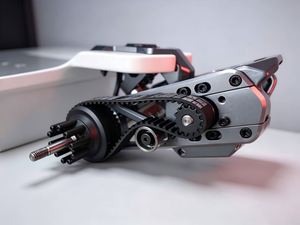 Polea de sincronización HTD 5M de aluminio mecanizada por CNC, con orificio OEM y chavetero según dibujo, para sistema de transmisión de patineta eléctrica, 3 años de garantía - Product Image 6