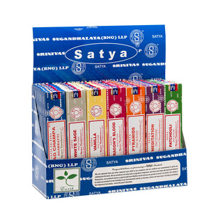 ธูปหอมแท้ นำเข้าจากอินเดีย ยี่ห้อ BNG Earth Brand กลิ่น Nag Champa Sai Baba SATYA ทำจากไม้ไผ่ธรรมชาติแท้ ทำมือ - Product Image 2