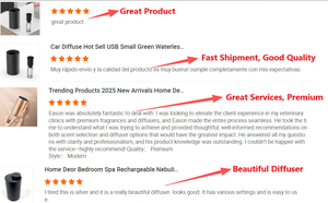 Groothandel Luxe Usb Oplaadbare Intensiteitsmodi Langdurige Aroma <span class=keywords><strong>Diffuser</strong></span> Voor Auto - Product Image 4