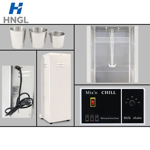 เครื่องทำไอศกรีมซอฟต์เสิร์ฟอัตโนมัติ เครื่องทำไอศกรีม แยม ช็อกโกแลต ถั่ว รสชาติหลากหลาย เครื่องผสม เครื่องทำไอศกรีมซอฟต์เสิร์ฟขนาดเล็ก - Product Image 5