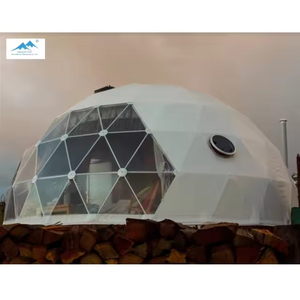 Hôtel de luxe en plein air personnalisé cadre en métal verre transparent glamping Igloo géodésique maison - Product Image 5