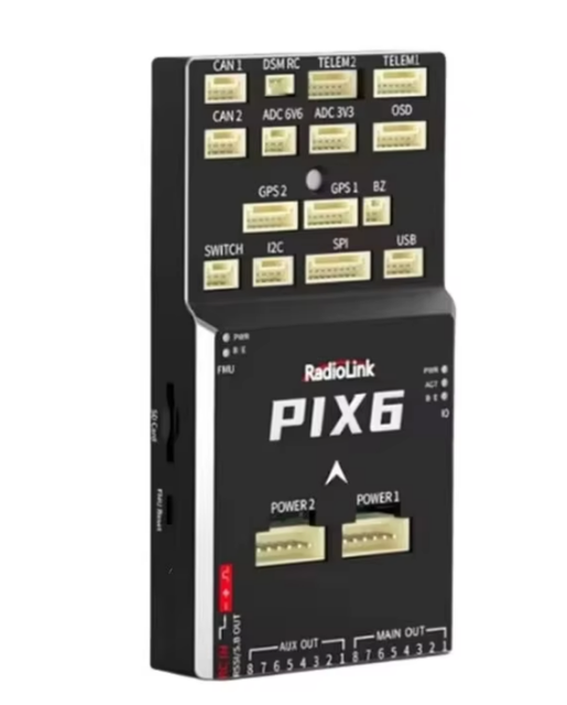 Radiolink Pix6 Open Source Automatic Flight Controller Drone Remote Control for Multirotor Fixed-wing VTOL Model Aircraft