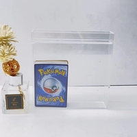 Vitrine d'exposition empilable moderne et vintage en acrylique magnétique pour booster box