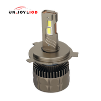 Ampoule de phare LED H4 100W 5800K Super Lumineuse Haute Puissance pour Véhicules