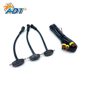 ADT 3 PCS/Kit 12 SMDs Ultra Lumineux Blanc Jaune Rouge Bleu Couleur OEM led feux de pare-chocs arrière pour F150 Tundra