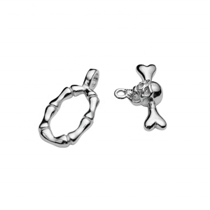 Fermoirs en argent sterling 925 pour la fabrication de bijoux, fermoirs à déployement verrouillables pour colliers de perles, fermoirs DIY pour bracelets. - Product Image 2