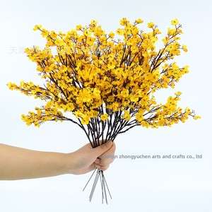 Gypsophila (respirazione del bambino) artificiale multicolore in tessuto di seta, stelo singolo, per decorazioni nuziali e domestiche, accessorio per <span class=keywords><strong>capelli</strong></span>, spedizione internazionale - Product Image 2