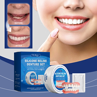 Facettes dentaires ajustables pour un sourire parfait, couvre-dents temporaires, kits de prothèses dentaires pour combler les dents manquantes, pour hommes et femmes