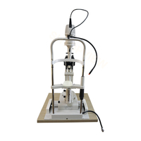Hot Seller Optics Instruments LS-4 Slit Lamp Microscope LED Light Version 5x with Metal Basement for Optometry