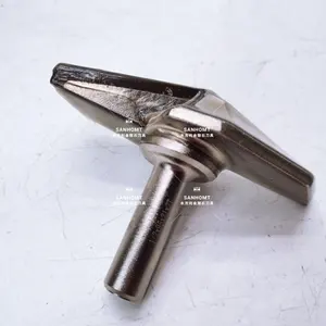 Sanhomt produção Profissional cnc router bit diamante router bit cnc v 144 graus tipo V router bit