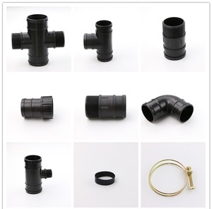 Accesorios de manguera de <span class=keywords><strong>32mm</strong></span>-110mm, <span class=keywords><strong>Goma</strong></span> y abrazadera para sistema de <span class=keywords><strong>riego</strong></span>, accesorios de tubería - Product Image 6