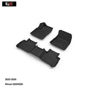 Tappetini Auto Antiscivolo di Alta Qualità, Set da 3 Pezzi per <span class=keywords><strong>Nissan</strong></span> <span class=keywords><strong>QASHQAI</strong></span>, <span class=keywords><strong>Accessori</strong></span> Auto - Product Image 2