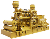 Générateur alternatif Siemens à faible régime 1 MW, gaz naturel, gaz biomasse et biogaz, 380V, démarrage automatique et à distance
