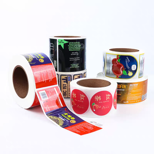 Pegatinas de vinilo de cáscara de huevo de Navidad personalizables rollo adhesivo etiqueta de logotipo calcomanía de Navidad imprimible - Product Image 5