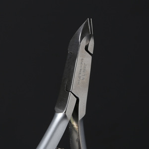 D-07 Inox Cobalt Cuticle Scissors Professional Nail Care Tool Flat Shape Adult Use - Product Image 2