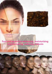 Jabón Negro Africano Marroquí Orgánico en Barra con Manteca <span class=keywords><strong>de</strong></span> Karité y Ingredientes Herbales Suministrado por Fabricante <span class=keywords><strong>de</strong></span> Cosméticos - Product Image 2