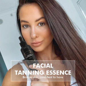 Gouttes bronzantes profondes et foncées pour le visage et le corps, huile biologique, autobronzant sans soleil, sérum bronzant pour le corps - Product Image 6