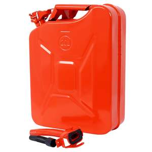 Bidon d'essence portable en acier de 20 litres avec bec verseur flexible pour le stockage de carburant automobile - Product Image 6