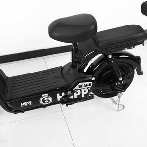 Scooter/Bicicleta Eléctrica Confiable de Acero al Carbono de Alta Velocidad, Color Negro, 48V 350W, para Ciudad - Product Image 5