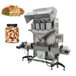 4 Linear Linear Weigher Packing Machine 5000g Coffee Linear Head Weigher Packing Machine
