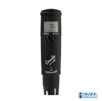 Bon prix en stock, testeur de pH/Conductivité/TDS HANNA HI98129 à faible plage avec une précision de 0,05pH/0,01pH, autonomie de la batterie de 100h