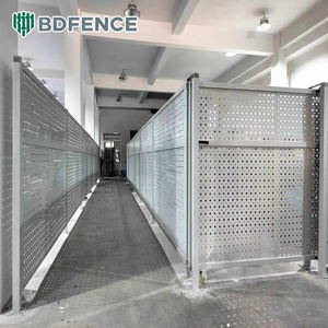 गर्म बिक्री कारखाने गोदाम विभाजन अलगाव नेटवर्क सुरक्षा कार्यशाला धातु बाड़ सुरक्षा बाड़ पैनल पाउडर लेपित - Product Image 5