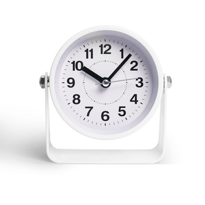 3.5 Inch Metal Quartz Alarm <b>Clock</b> Turn Swing Mute Features for Student's Desk Space - Product Image 2