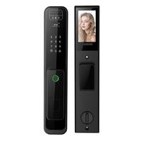 Serrure Intelligente à Reconnaissance Faciale 3D, Vérification par Veine de la Paume, Wi-Fi Tuya, Contrôle à Distance par Téléphone, Empreinte Digitale, Mot de Passe, Carte, Clé pour Portes en Bois et Métal